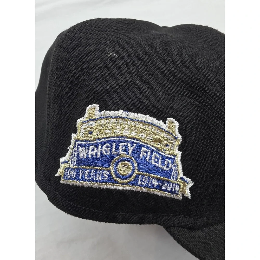 New Era 59fifty Cooperstown Collection Chicago Cubs MLB Fitted Hat Size 7